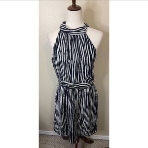 NWT Banana Republic Black & White Dress Size 10P